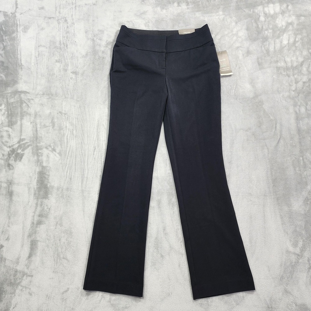NEW Maurices‎ Pants Womens 5/6 Black SMART Bootcut Relaxed Stretch Office Career